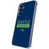 NFL Seattle Seahawks Blue Performance Series Galaxy A35 5G Clear Case